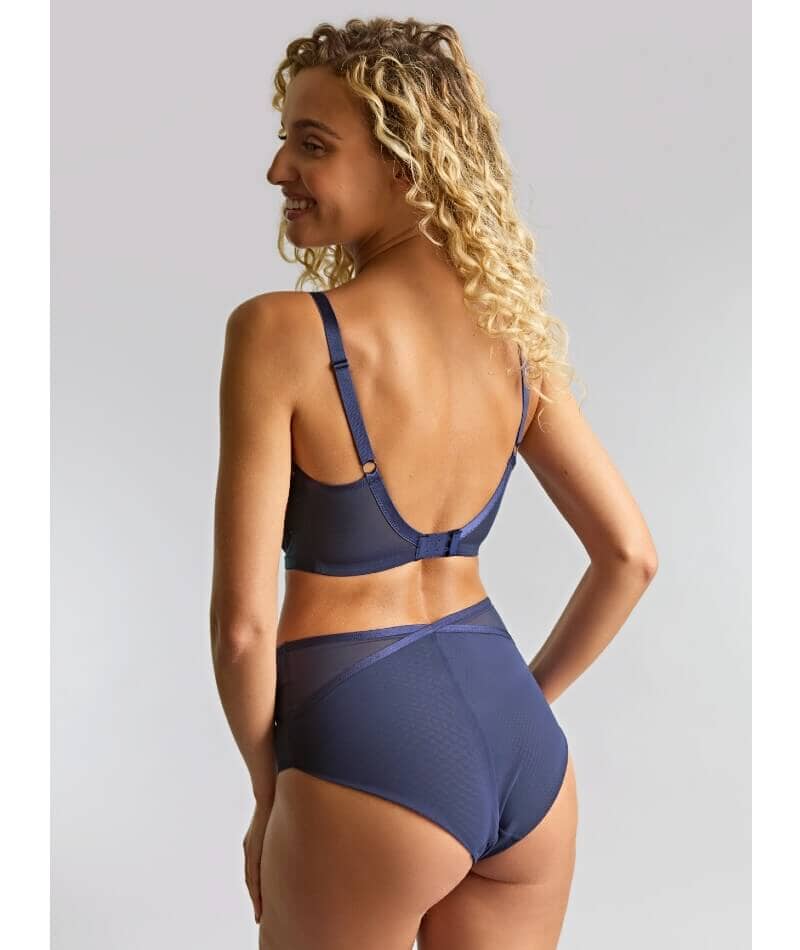 Panache Tango Underwired Balconnet Bra - Navy/Champ Bras